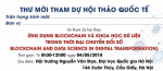 Thư mời tham dự Hội thảo Quốc Tế