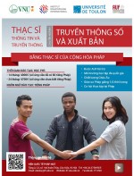 Thông báo truyển sinh chương trình Thạc sĩ Thông tin - truyền thông, chuyên ngành Truyền Thông Số & Xuất Bản (2019-2020)