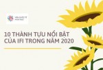 10 thành tựu nổi bật của IFI trong năm 2020