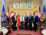 Đại sứ Hoàng gia Campuchia làm việc với lãnh đạo IFI