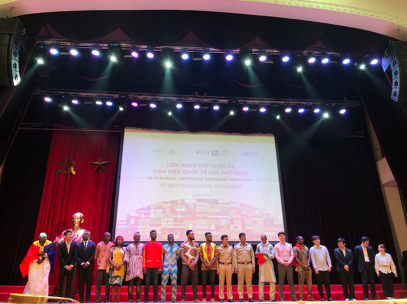 The 16 teams from 15 countries attended the festival