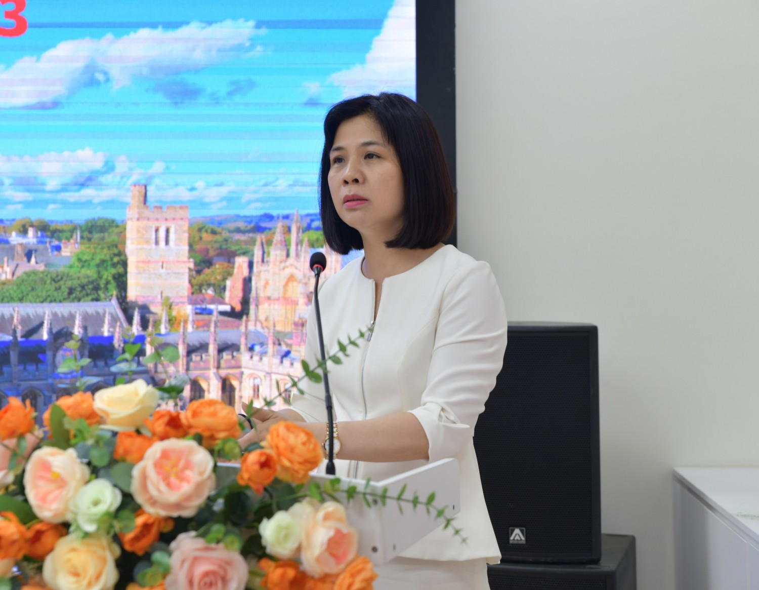 Chị Nguyễn Thị Hồng Thoa, học viên Khóa 1 chương trình Thạc sĩ FINTECH